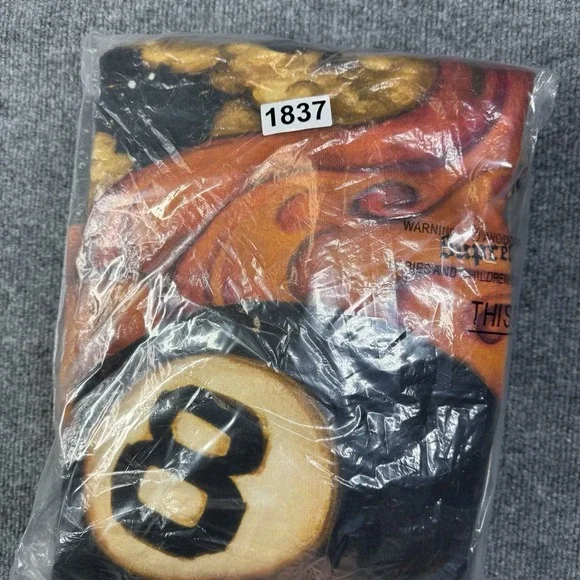 Supreme Martin Wong 8 Ball Hooded Sweatshirt Multi (FW19SW51) Men's Size Large L - Picture 13 of 14
